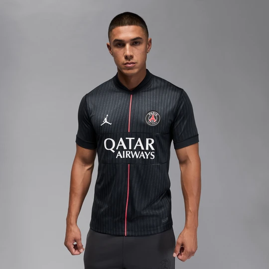 Zdjęcie produktu Męska koszulka piłkarska Jordan Dri-FIT Paris Saint-Germain Stadium 2025 / 26 (wersja czwarta) – replika - Czerń