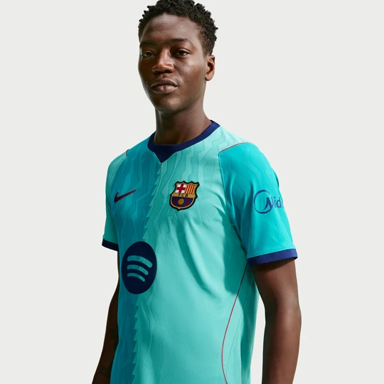 Zdjęcie produktu Męska koszulka piłkarska Nike Aero-FIT Authentic FC Barcelona Match 2026 / 27 (wersja trzecia) - Zieleń