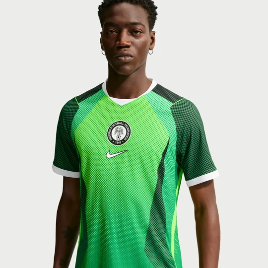 Zdjęcie produktu Męska koszulka piłkarska Nike Aero-FIT Authentic Nigeria Match 2026 (wersja domowa) - Zieleń