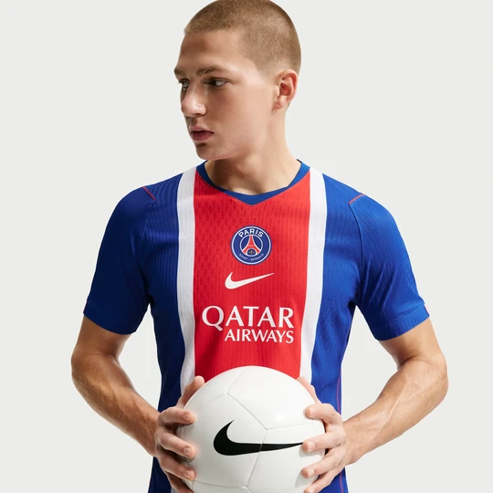 Zdjęcie produktu Męska koszulka piłkarska Nike Aero-FIT Authentic Paris Saint-Germain Match 2026 / 27 (wersja domowa) - Niebieski