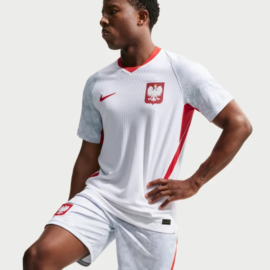 Zdjęcie produktu Męska koszulka piłkarska Nike Aero-FIT Authentic Polska 2026 (wersja domowa) - Biel