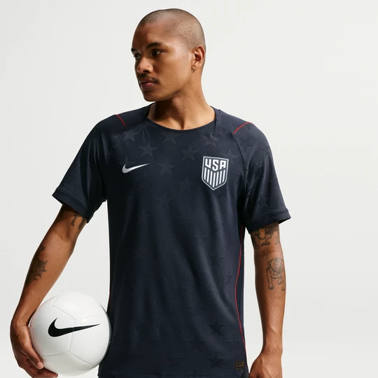 Zdjęcie produktu Męska koszulka piłkarska Nike Aero-FIT USMNT Match 2026 (wersja wyjazdowa) - Niebieski