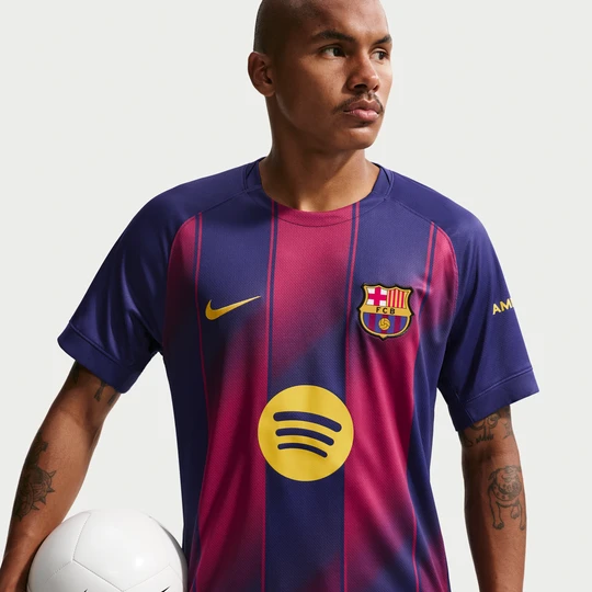 Zdjęcie produktu Męska koszulka piłkarska Nike Dri-FIT FC Barcelona Stadium 2025/26 (wersja domowa) – replika - Niebieski