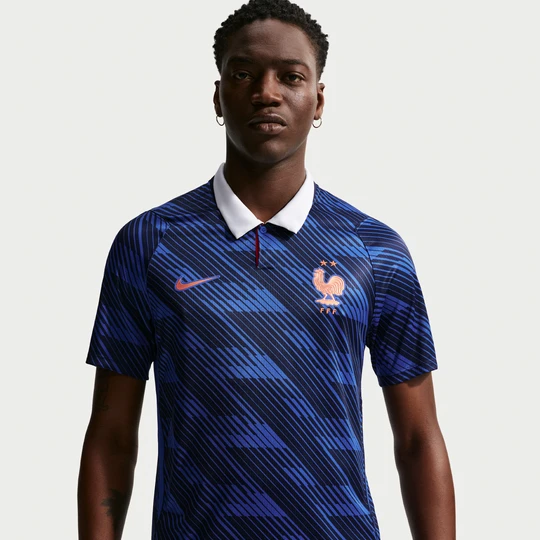 Zdjęcie produktu Koszulka piłkarska męska Nike Dri-FIT reprezentacja Francji Stadium 2026 (wersja domowa) - Niebieski