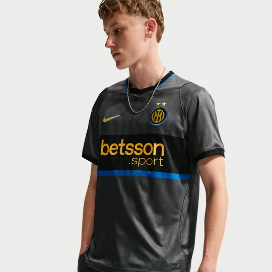 Zdjęcie produktu Męska koszulka piłkarska Nike Dri-FIT Inter Mediolan Stadium 2026 / 27 (wersja trzecia) – replika - Szary