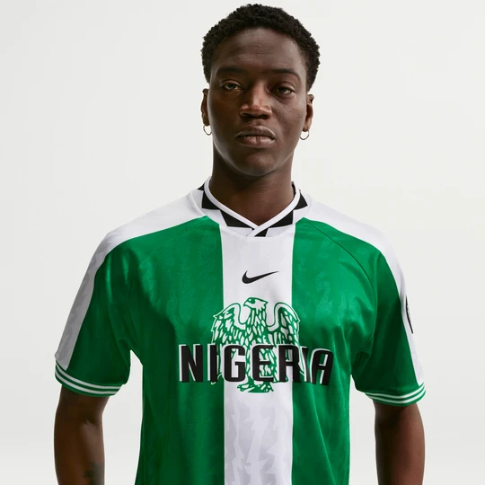 Zdjęcie produktu Męska koszulka piłkarska Nike Dri-FIT Nigeria Reissue 1996 – replika - Zieleń