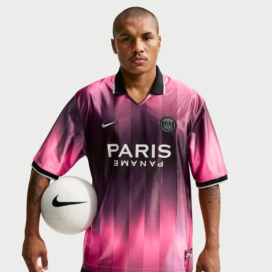 Zdjęcie produktu Męska koszulka piłkarska Nike Dri-FIT Paris Saint-Germain Energy - Różowy
