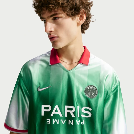 Zdjęcie produktu Męska koszulka piłkarska Nike Dri-FIT Paris Saint-Germain Energy - Zieleń