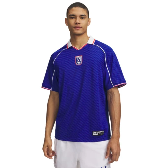 Zdjęcie produktu Męska koszulka piłkarska Under Armour UA 96 Terrace Country - niebieska