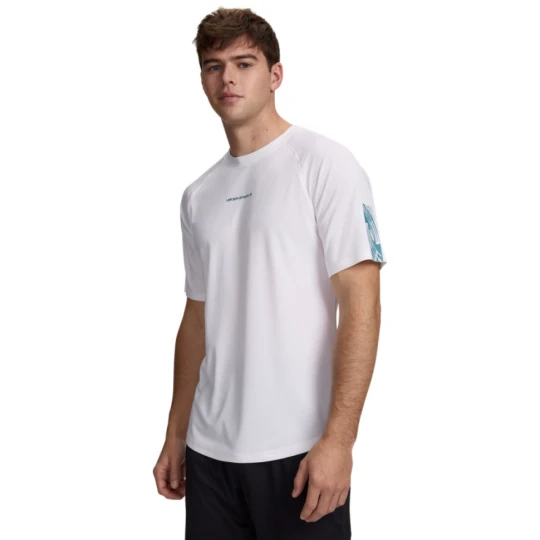 Zdjęcie produktu Męska koszulka piłkarska Under Armour UA Challenger Elite SS - biała