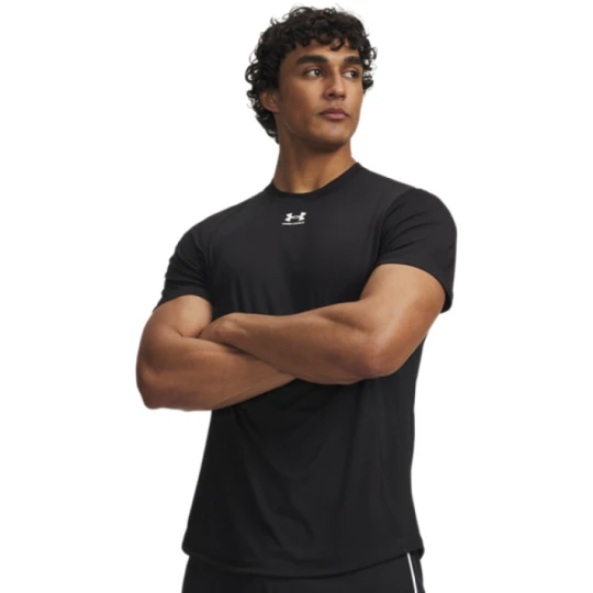 Zdjęcie produktu Męska koszulka piłkarska Under Armour UA M Challenger Pro SS - czarna