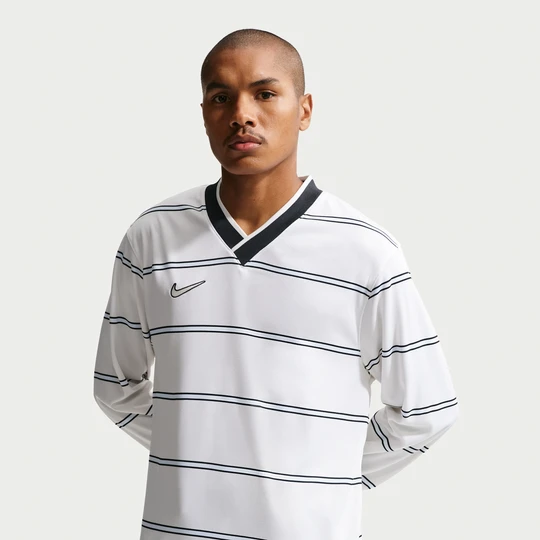 Zdjęcie produktu Męska koszulka piłkarska z długim rękawem Nike Energy Dri-FIT - Biel