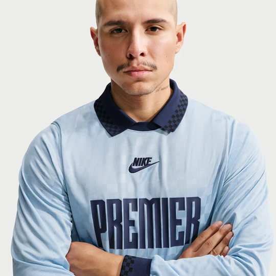 Zdjęcie produktu Męska koszulka piłkarska z długim rękawem Nike Premier Dri-FIT - Niebieski