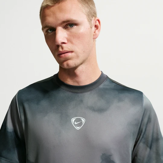 Zdjęcie produktu Męska koszulka piłkarska z krótkim rękawem Dri-FIT Nike Academy+ - Czerń