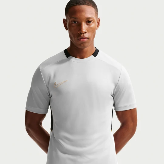 Zdjęcie produktu Męska koszulka piłkarska z krótkim rękawem Dri-FIT Nike Academy - Szary