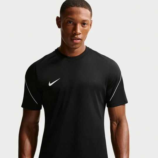 Zdjęcie produktu Męska koszulka piłkarska z krótkim rękawem Dri-FIT Nike Strike - Czerń