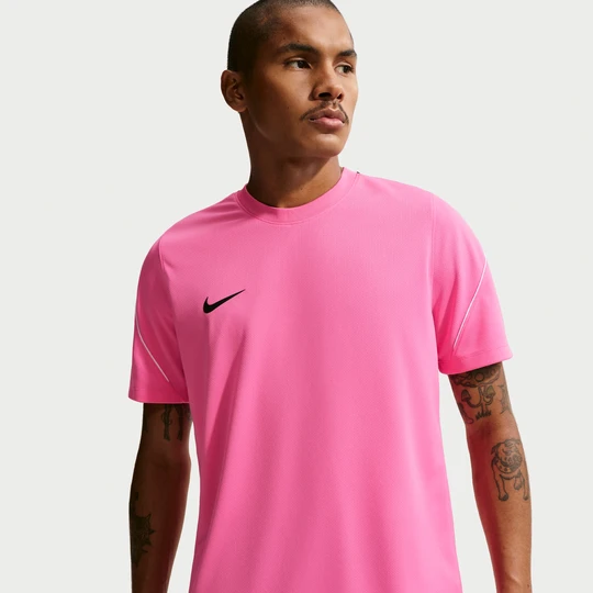 Zdjęcie produktu Męska koszulka piłkarska z krótkim rękawem Dri-FIT Nike Strike - Różowy