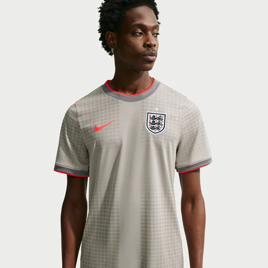 Zdjęcie produktu Męska koszulka piłkarska z krótkim rękawem England x Palace Academy Pro - Szary Nike
