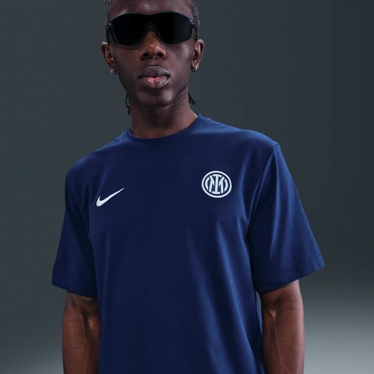 Zdjęcie produktu Męska koszulka piłkarska z krótkim rękawem Nike Dri-FIT Inter Mediolan Primary - Niebieski
