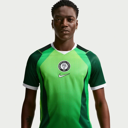 Zdjęcie produktu Męska koszulka piłkarska z krótkim rękawem Nike Dri-FIT Nigeria Stadium 2026 (wersja domowa) - Zieleń