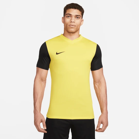 Zdjęcie produktu Męska koszulka piłkarska z krótkim rękawem Nike Dri-FIT Tiempo Premier 2 - Żółty