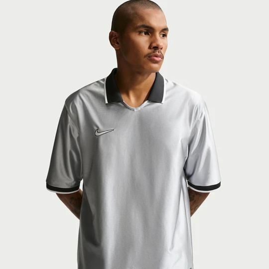 Zdjęcie produktu Męska koszulka piłkarska z krótkim rękawem Nike Energy Dri-FIT - Szary