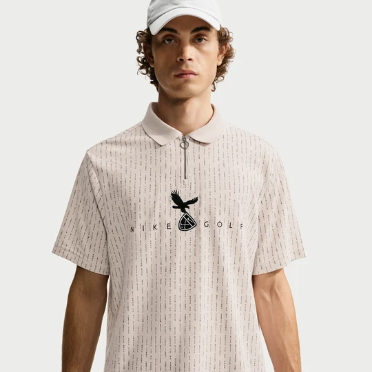 Zdjęcie produktu Męska koszulka polo do golfa Dri-FIT Nike Fairway Fresh - Brązowy