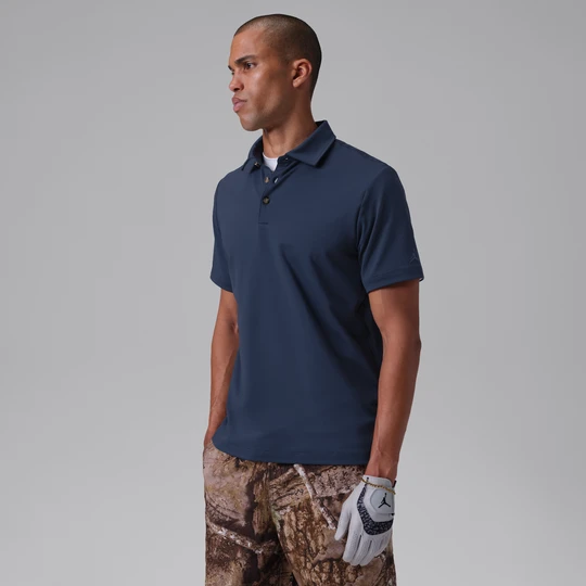 Zdjęcie produktu Męska koszulka polo do golfa Jordan Sport - Niebieski