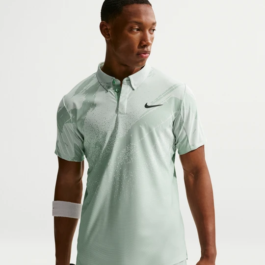 Zdjęcie produktu Męska koszulka polo do tenisa Dri-FIT ADV NikeCourt Slam - Zieleń