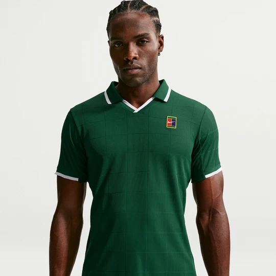 Zdjęcie produktu Męska koszulka polo do tenisa Dri-FIT ADV NikeCourt Slam - Zieleń