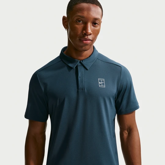 Zdjęcie produktu Męska koszulka polo do tenisa Dri-FIT NikeCourt Advantage - Niebieski