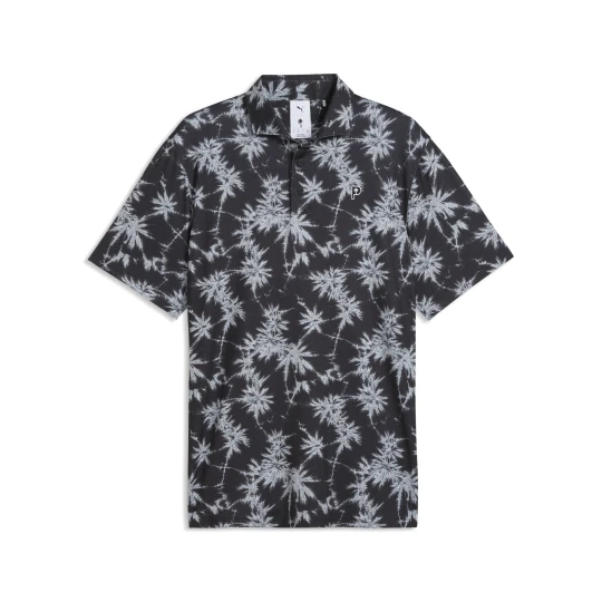 Zdjęcie produktu MÄ™ska koszulka polo golfowa PUMA x PALM TREE CREW Palm, Akcesoria, Czarny