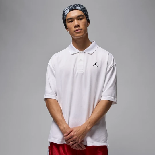 Zdjęcie produktu Męska koszulka polo Jordan Brooklyn - Biel