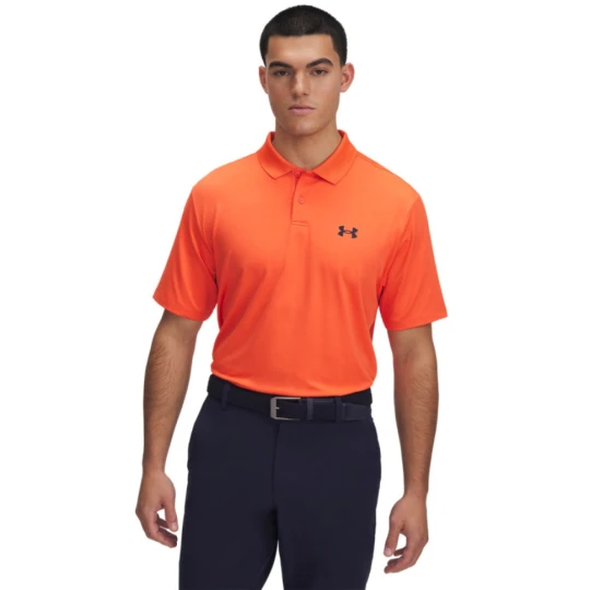 Zdjęcie produktu Męska koszulka polo Under Armour UA Matchplay Polo - pomarańczowa
