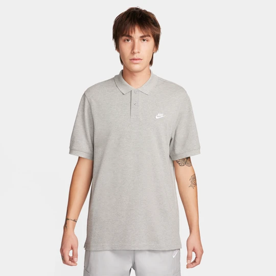 Zdjęcie produktu Męska koszulka polo z krótkim rękawem Nike Club - Szary
