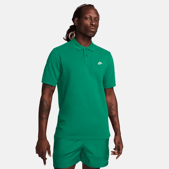 Zdjęcie produktu Męska koszulka polo z krótkim rękawem Nike Club - Zieleń