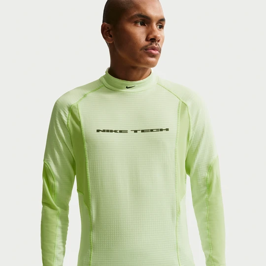 Zdjęcie produktu Męska koszulka termoaktywna z długim rękawem Nike Tech - Żółty