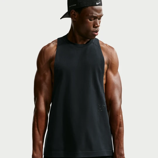 Zdjęcie produktu Męska koszulka treningowa bez rękawów Dri-FIT Nike N.A.C. - Czerń