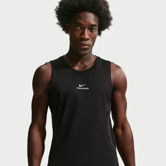 Zdjęcie produktu Męska koszulka treningowa bez rękawów Dri-FIT Nike Pro - Czerń