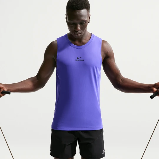 Zdjęcie produktu Męska koszulka treningowa bez rękawów Dri-FIT Nike Pro - Fiolet
