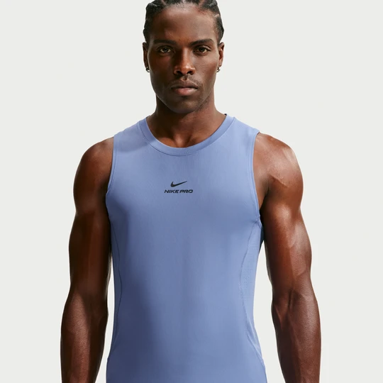 Zdjęcie produktu Męska koszulka treningowa bez rękawów Dri-FIT Nike Pro - Niebieski