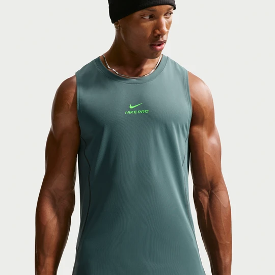 Zdjęcie produktu Męska koszulka treningowa bez rękawów Dri-FIT Nike Pro - Szary