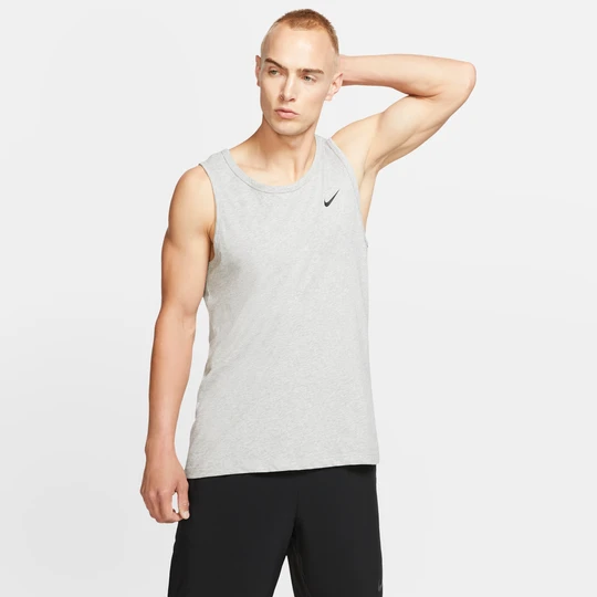 Zdjęcie produktu Męska koszulka treningowa bez rękawów Nike Dri-FIT - Szary