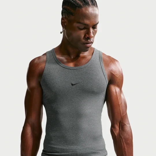Zdjęcie produktu Męska koszulka treningowa bez rękawów Nike N.A.C. - Szary
