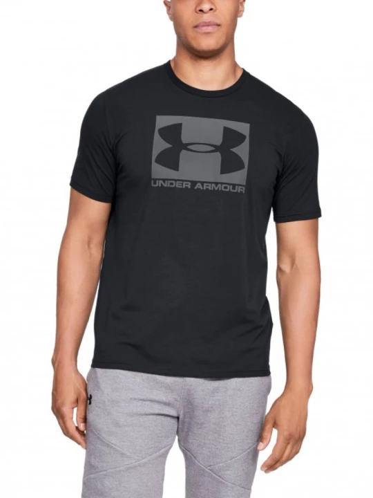 Zdjęcie produktu Męska koszulka treningowa UNDER ARMOUR BOXED SPORTSTYLE SS - czarna