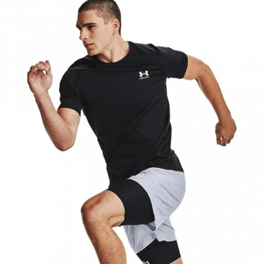 Zdjęcie produktu Męska koszulka treningowa UNDER ARMOUR HG Armour Fitted SS - czarna