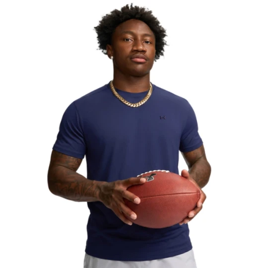 Zdjęcie produktu Męska koszulka treningowa Under Armour The Bouncy Tee - granatowa