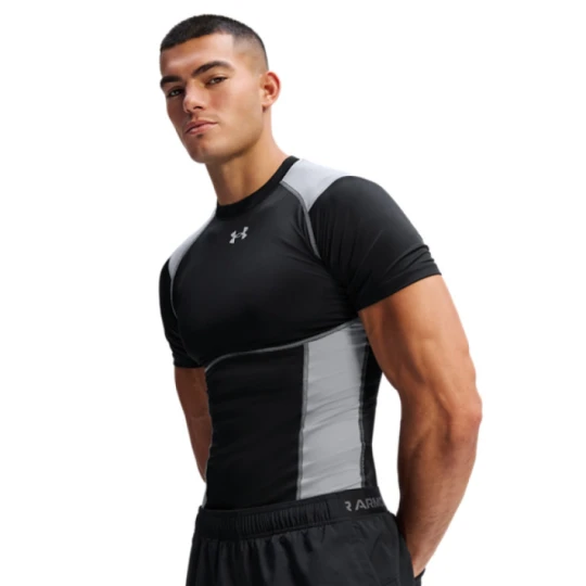 Zdjęcie produktu Męska koszulka treningowa Under Armour UA HeatGear Elite Comp SS - czarna