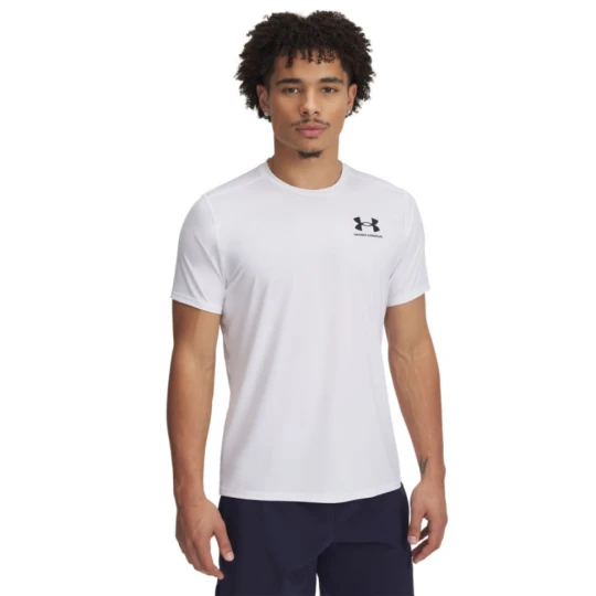 Zdjęcie produktu Męska koszulka treningowa Under Armour UA Heatgear Fitted SS - biała
