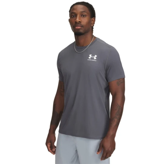 Zdjęcie produktu Męska koszulka treningowa Under Armour UA Heatgear Fitted SS - szara